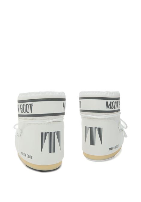 stivali icon low donna neri bianchi MOON BOOT | 80D1409340A009